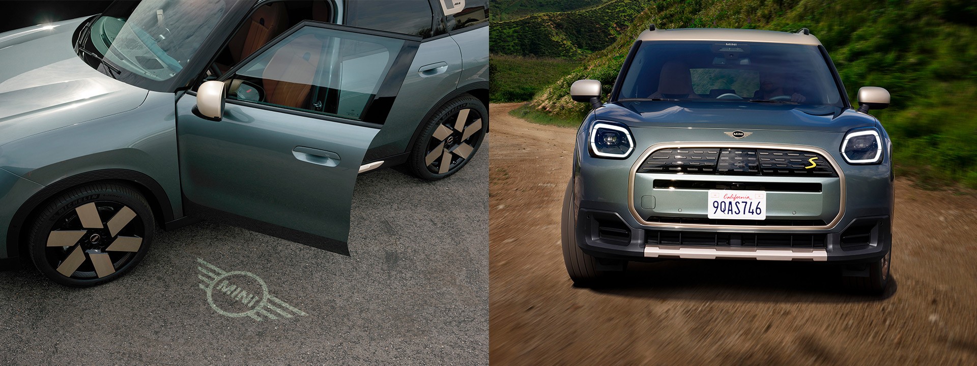 all-electric mini countryman exterior